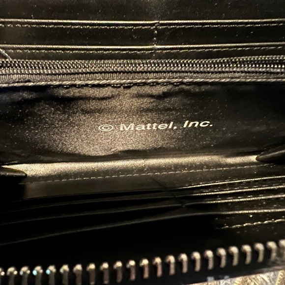 Mattel Black and Purple Bag with Edgy Design - Picture 2 of 6